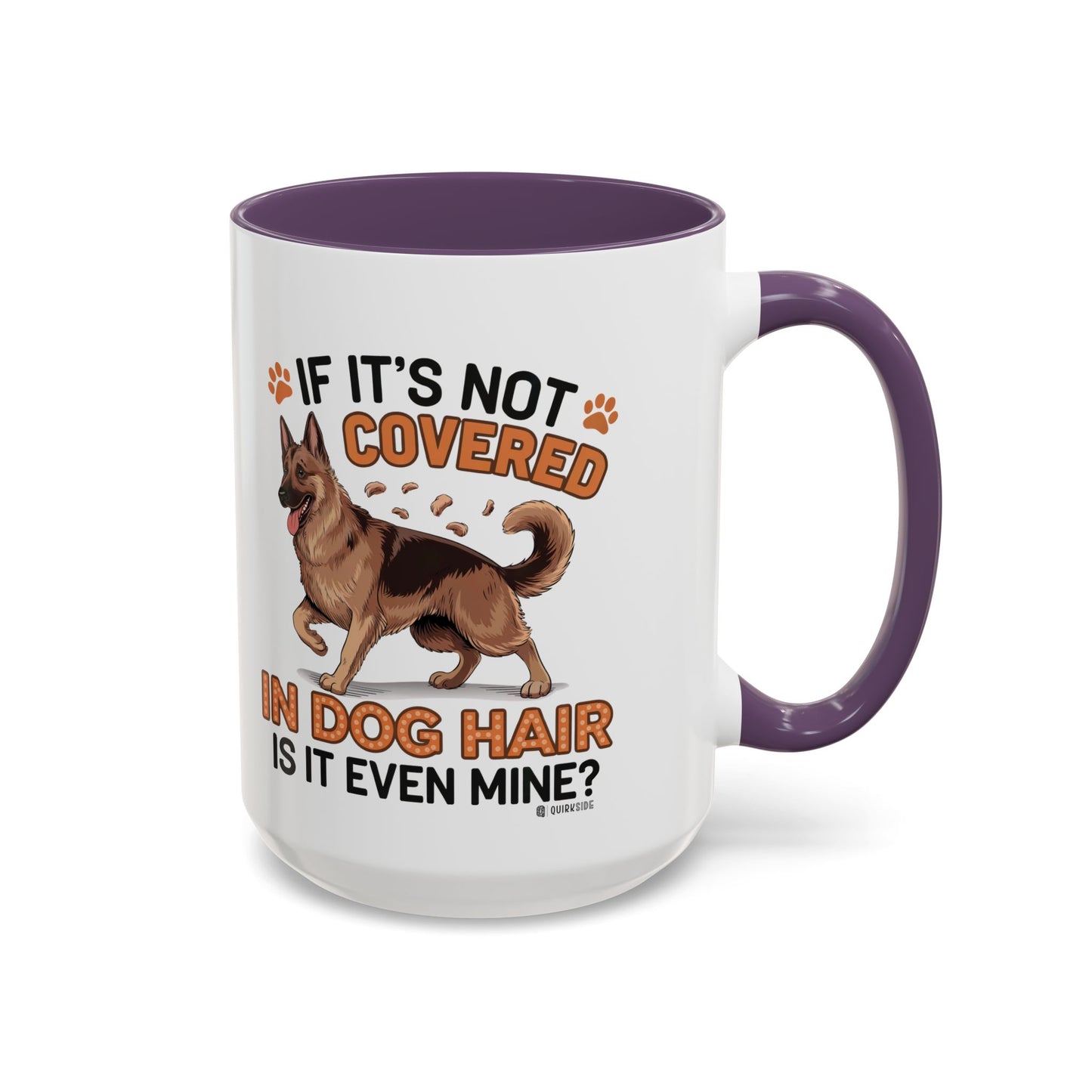 Dog Hair Lover's Coffee Mug | Funny Pet Mug | Gifts for Dog Owners | Cute Pet Lover Gift | Animal Lover Coffee Cup | Dog Mom Mug