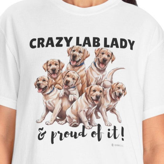 Labrador Retriever Lover T-shirt, Dog Lover Tee, Parenting Shirt, Cute Pet Apparel, Animal Graphic Top