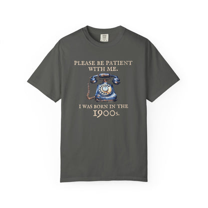Sarcastic Millenial Unisex T-shirt, Funny Please Be Patient Tee, Humorous Gen Y Shirt, Vintage Birth Year Quote Top, Retro Cotton Blend