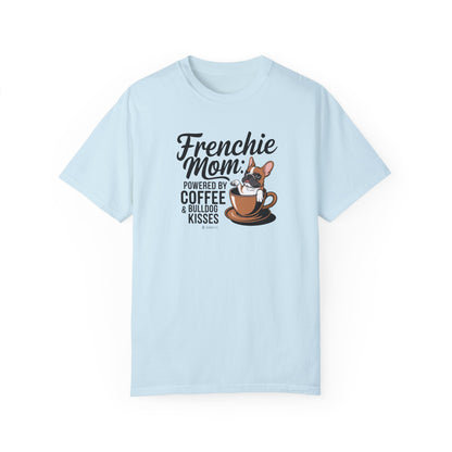 French Bulldog Lover Unisex Garment-Dyed T-shirt, Dog Parent Tee, Cute Bulldog Shirt, Pet Lover Top, Animal Graphic Tee