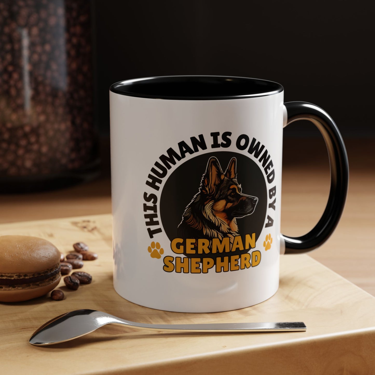 German Shepherd Owner Coffee Mug | Pet Lover Gift | Dog Mom Mug | Cute Animal Mug | Animal Lover Coffee Cup | Pet Parent Gift
