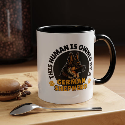 German Shepherd Owner Coffee Mug | Pet Lover Gift | Dog Mom Mug | Cute Animal Mug | Animal Lover Coffee Cup | Pet Parent Gift