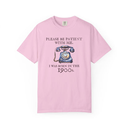Sarcastic Millenial Unisex T-shirt, Funny Please Be Patient Tee, Humorous Gen Y Shirt, Vintage Birth Year Quote Top, Retro Cotton Blend