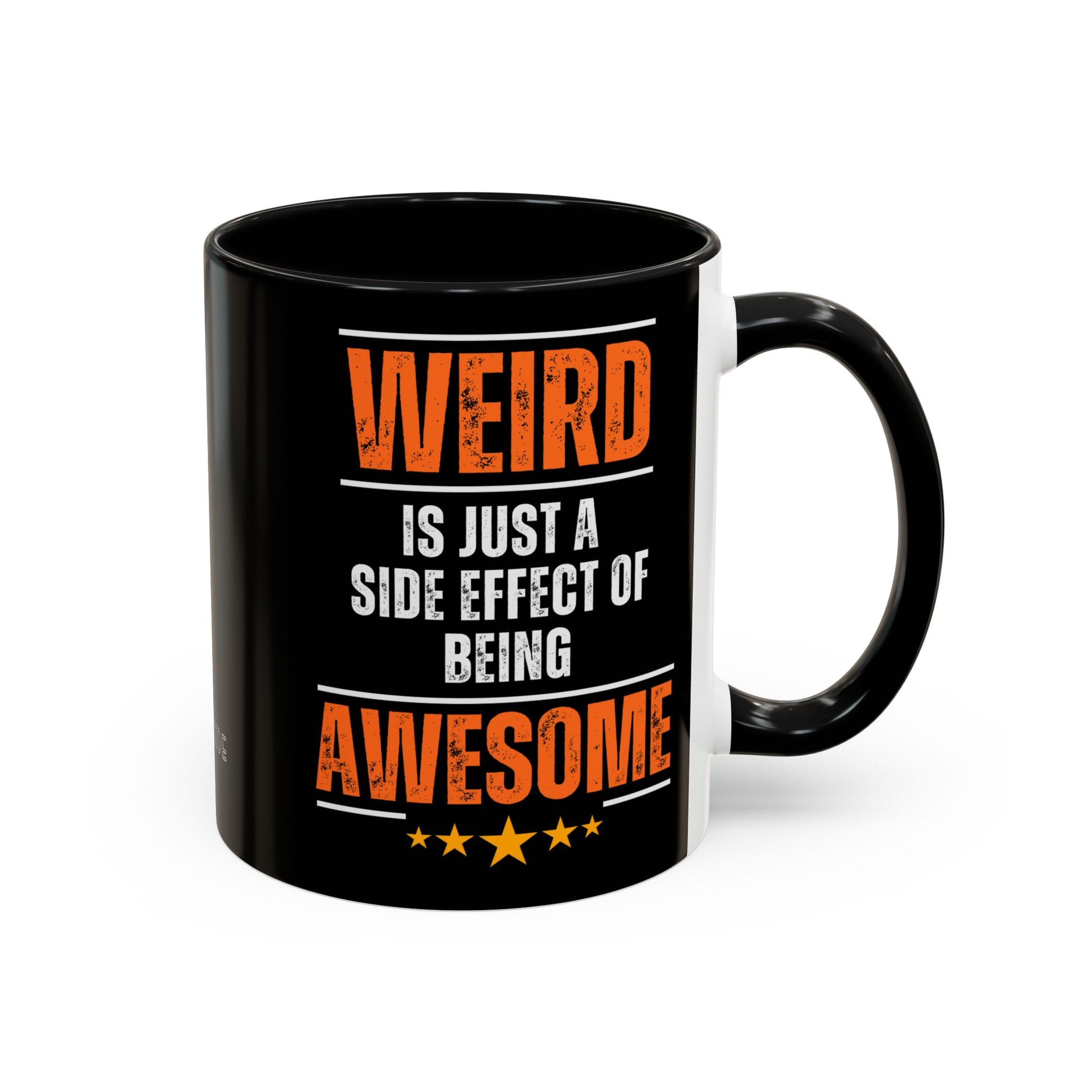 Coffee Mug, Celebrate Uniqueness, Be Awesome, Dare to be Different, Accent Mug, 11oz, 15oz - Quirkside Creations