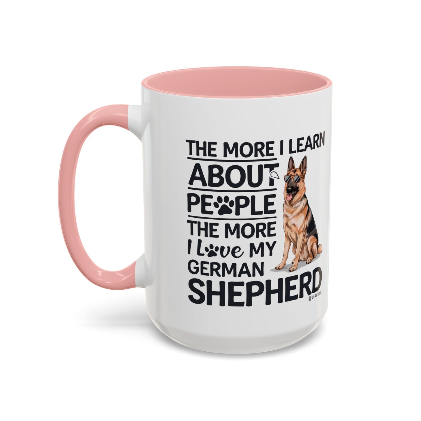 German Shepherd Love Coffee Mug, Dog Lover Gift, Pet Owner Mug, Birthday Gift, Animal Lover, Personalized Mug