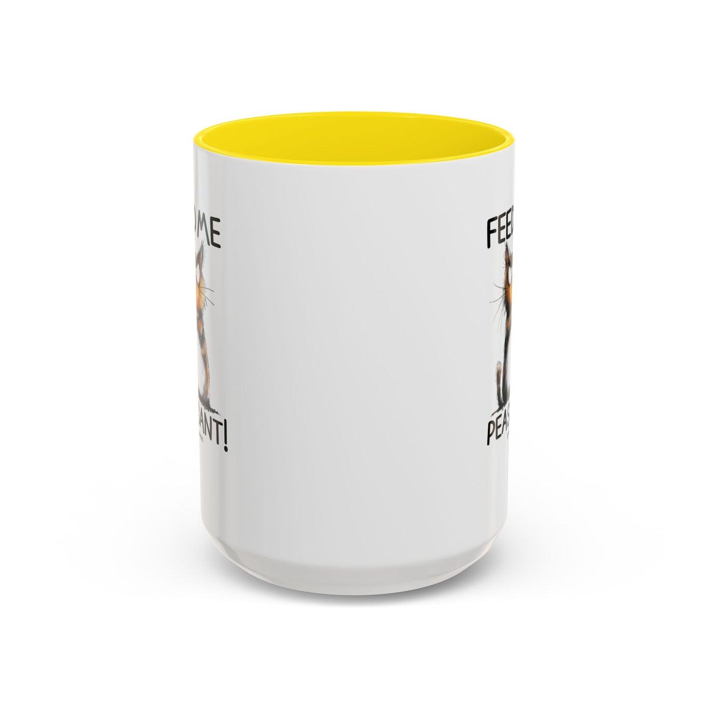 Sassy Cat Accent Coffee Mug | Funny Gift for Cat Lovers | Cute Home Coffee Mug | Unique Cat Mom Present | 11oz & 15oz Available