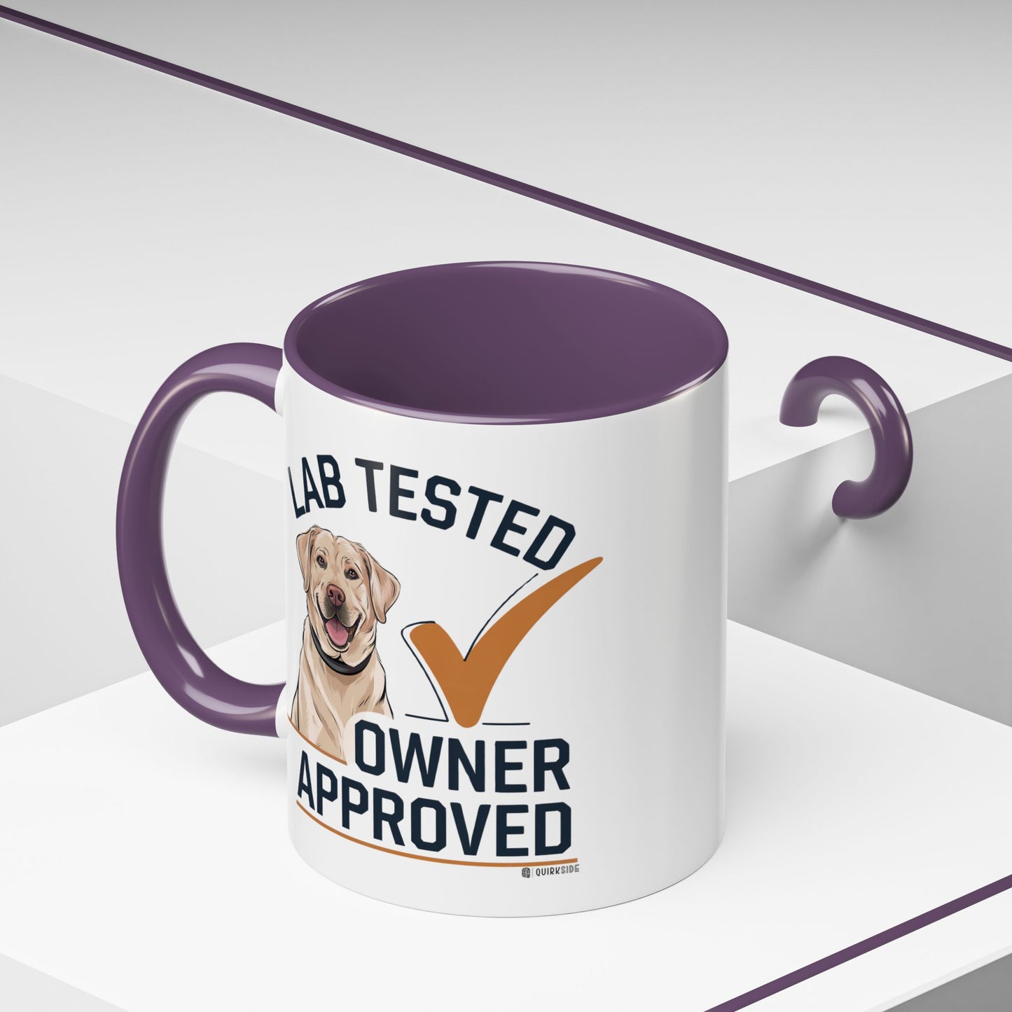 Lab Tested Owner Approved Coffee Mug, Dog Lover Gift, Pet Owner Present, Funny Mug for Dog Moms, Lab Dog Coffee Mug, Unique Dog Gifts