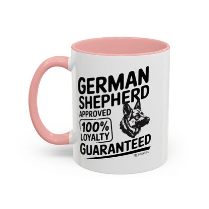 German Shepherd Lover Coffee Mug, Dog Owner Gift, Animal Lover Mug, Pet Parent Gift, Loyalty Guaranteed Mug