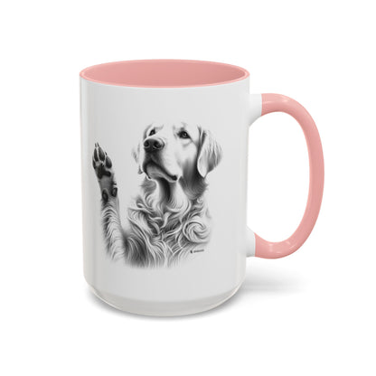 Elegant Pet Lover's Coffee Mug with Adorable Paw Prints, Dog Lover Gift, Customizable Ceramic Mug, Perfect for Pet Lovers, Home & [...]