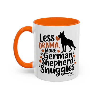 German Shepherd Love Mug | Accent Coffee Mug | Dog Mom Gift | Pet Owner Gift | Animal Lover Coffee Mug | Funny Dog Mug
