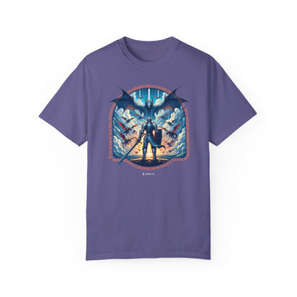 Dragon Lover Unisex T-shirt, Mythical Creature Tee, Fantasy Dragon Shirt, Fire Breathing Beast Top, Mystical Reptile Apparel - Quirkside Creations