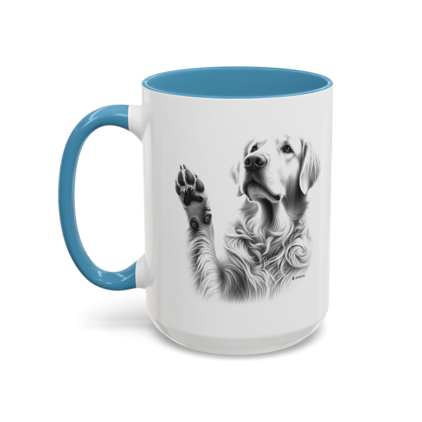 Elegant Pet Lover's Coffee Mug with Adorable Paw Prints, Dog Lover Gift, Customizable Ceramic Mug, Perfect for Pet Lovers, Home & [...]