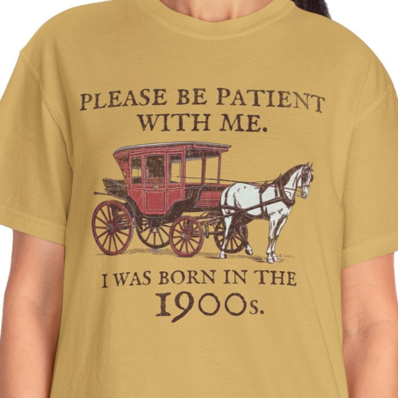 Sarcastic Millenial Unisex T-shirt, Funny Please Be Patient Tee, Humorous Gen Y Shirt, Vintage Birth Year Quote Top, Retro Cotton Blend