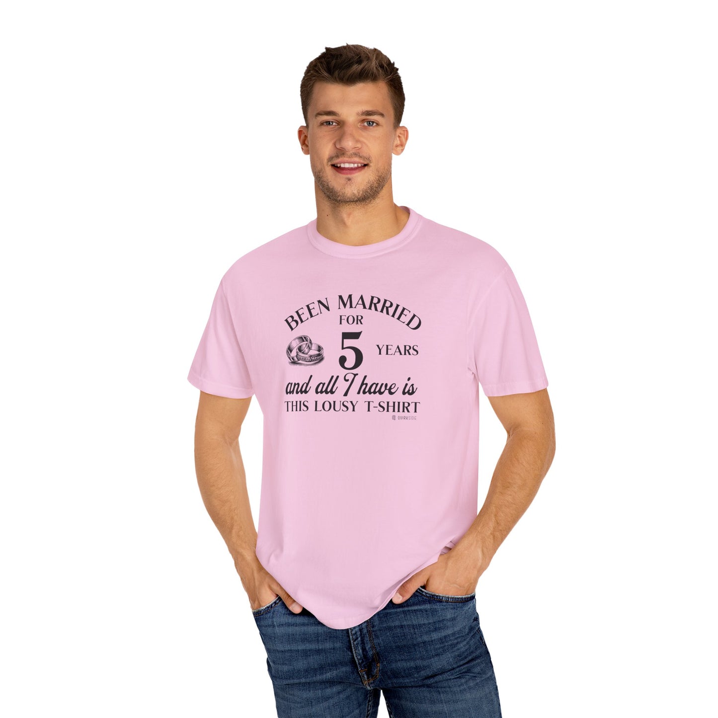 Hilarious Marriage Celebration T-shirt, Customizable Unisex Tee for Anniversary, Funny Gift, Humor Shirt, Wicked Sense of Humor Top