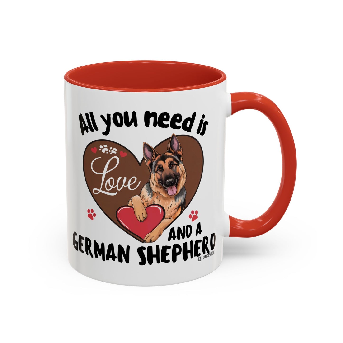 German Shepherd Love Mug | Dog Owner Gift | Coffee Cup | Animal Lover Gift | Pet Lover's Mug | Cute Pet Coffee Mug