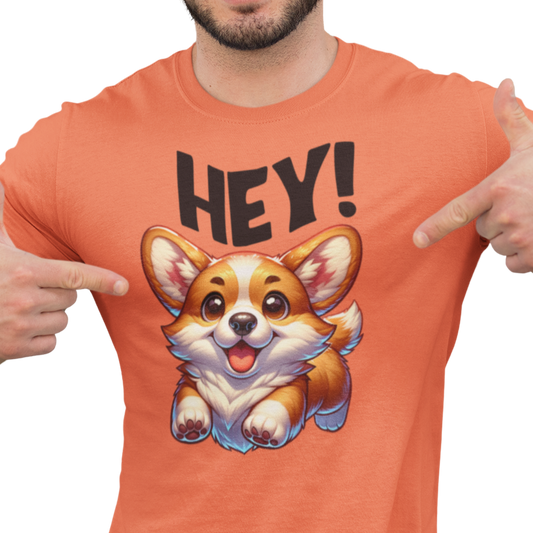 Dog Lover Unisex T-Shirt, Softstyle Tee, Dog Mom/Dad Shirt, Pet Owner Gift, Dog Lover Apparel, Cute Puppy Tee - Quirkside Creations