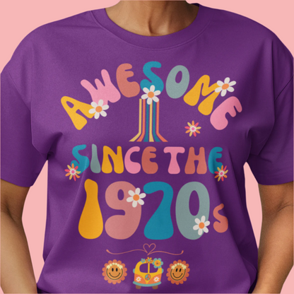 Generation X Celebration T-Shirt, Unisex Tee for 70s Kids, Nostalgic Graphic Shirt, Vintage Style Top, Retro Appreciation Gift - Quirkside Creations