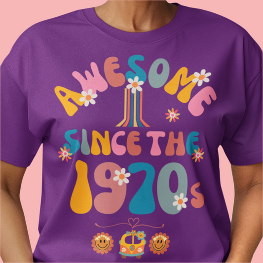Generation X Celebration T-Shirt, Unisex Tee for 70s Kids, Nostalgic Graphic Shirt, Vintage Style Top, Retro Appreciation Gift - Quirkside Creations