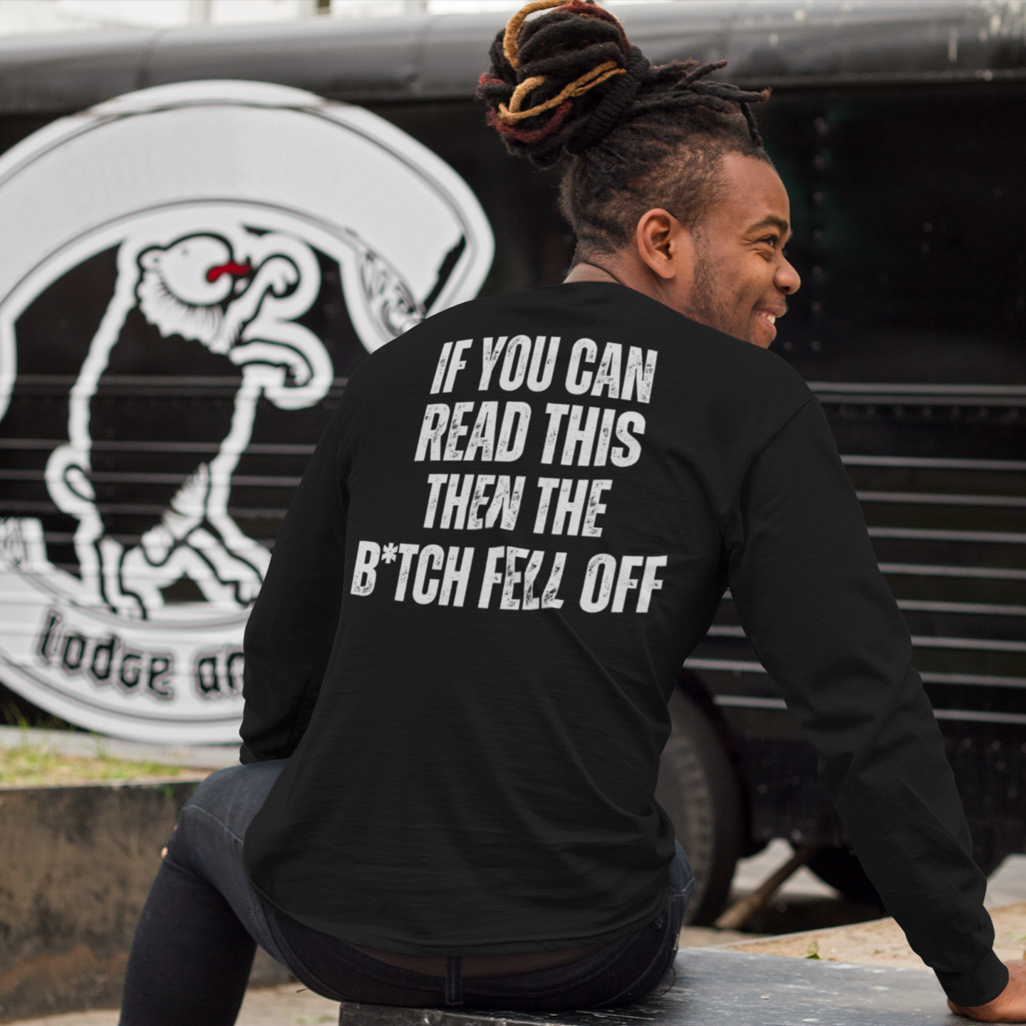 Biker Wave Long Sleeve Tee, Motorcycle Rider Gift, Funny Biker Shirt, Unisex Bike Lover Top, Biker Advisory Tee, Motorcyclist Long Sleeve - Quirkside Creations