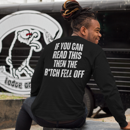 Biker Wave Long Sleeve Tee, Motorcycle Rider Gift, Funny Biker Shirt, Unisex Bike Lover Top, Biker Advisory Tee, Motorcyclist Long Sleeve - Quirkside Creations