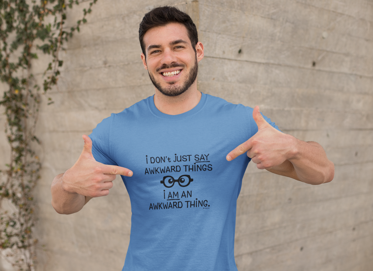 Awkward Thing Unisex T-Shirt, Gift for Millennials, Casual Wear, Humor Shirt, Relaxed Fit T-Shirt