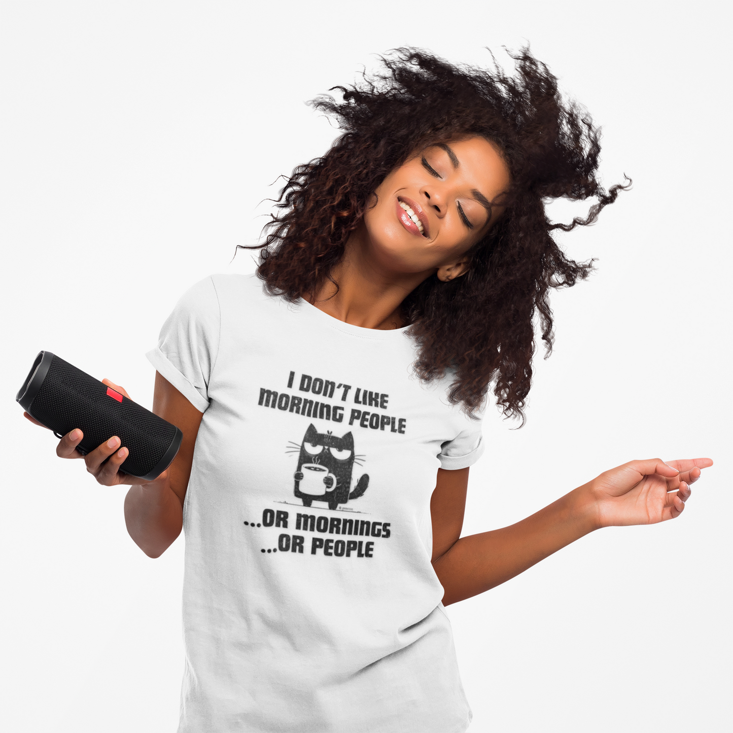 Funny Morning Hater T-shirt