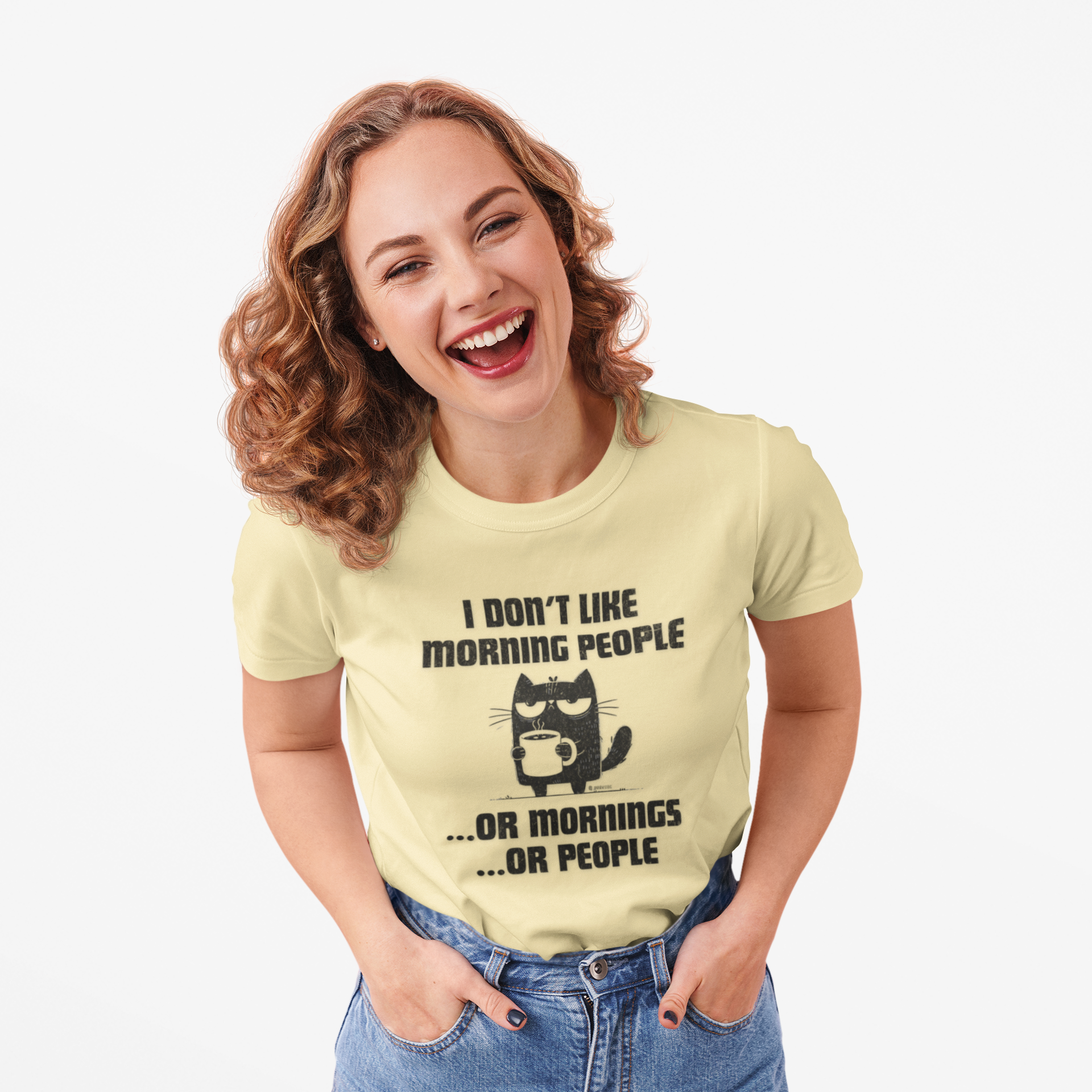 Funny Morning Hater T-shirt