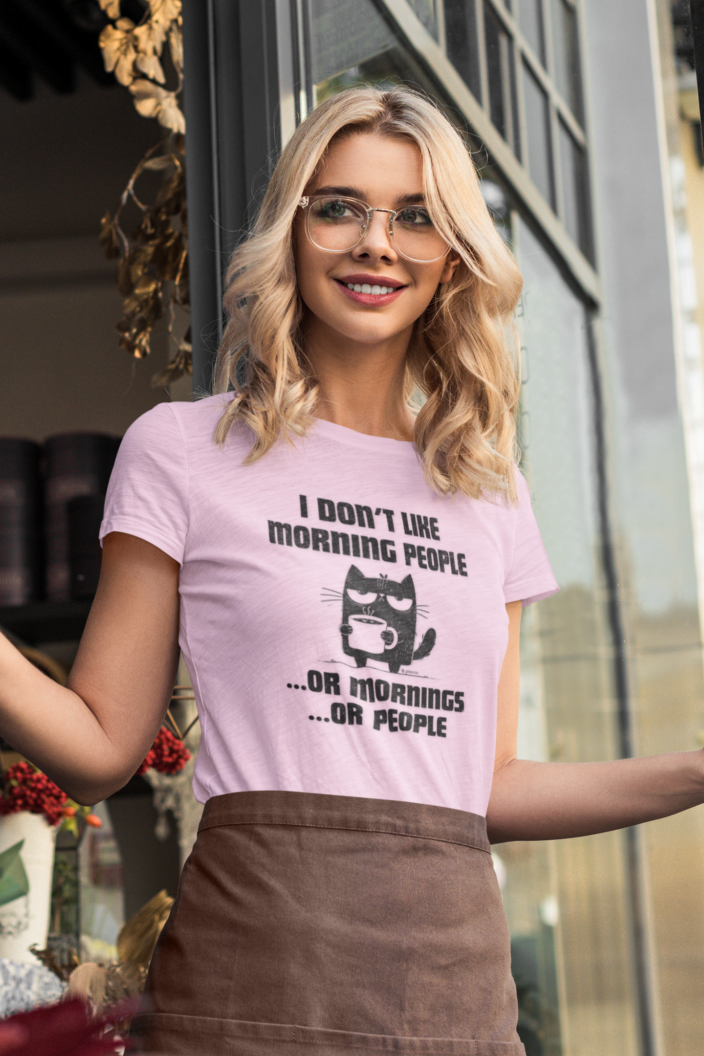 Funny Morning Hater T-shirt