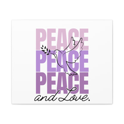Peaceful Dove Canvas Wall Art, Inspirational Home Decor, Gift for Peace Lovers, Serenity Decor, Modern Art, Gift for Holidays