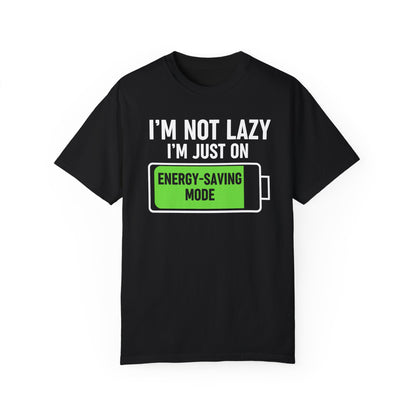 Excuse for Lazy Unisex T-shirt, Funny Relaxation Tee, Sarcastic Lounge Shirt, Comfy Weekend Top, Hilarious Chill Out Apparel - Quirkside Creations