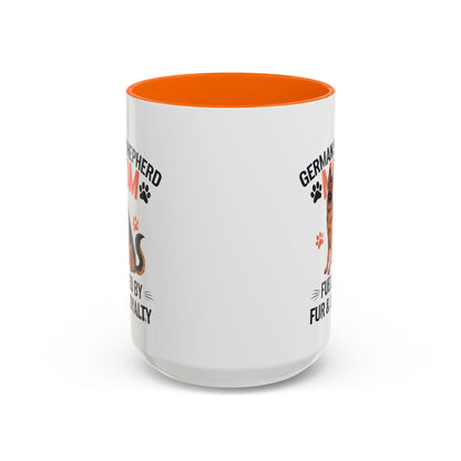 German Shepherd Mom Accent Coffee Mug: Perfect Gift for Dog Lovers, Pet Owners, Dog Enthusiasts, Animal Lovers