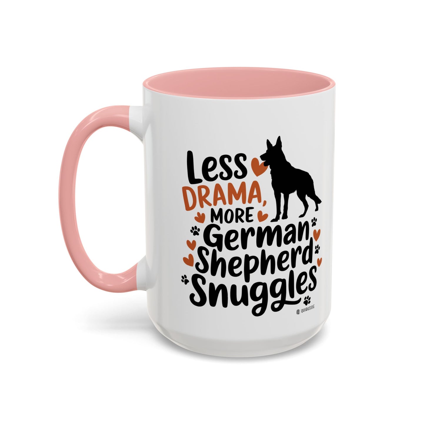 German Shepherd Love Mug | Accent Coffee Mug | Dog Mom Gift | Pet Owner Gift | Animal Lover Coffee Mug | Funny Dog Mug
