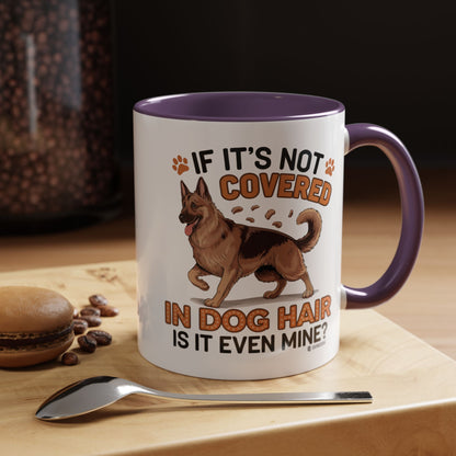 Dog Hair Lover's Coffee Mug | Funny Pet Mug | Gifts for Dog Owners | Cute Pet Lover Gift | Animal Lover Coffee Cup | Dog Mom Mug