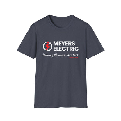 Meyers Electric Company T-Shirt — 'Powering Wisconsin Since 1986' Work Tee