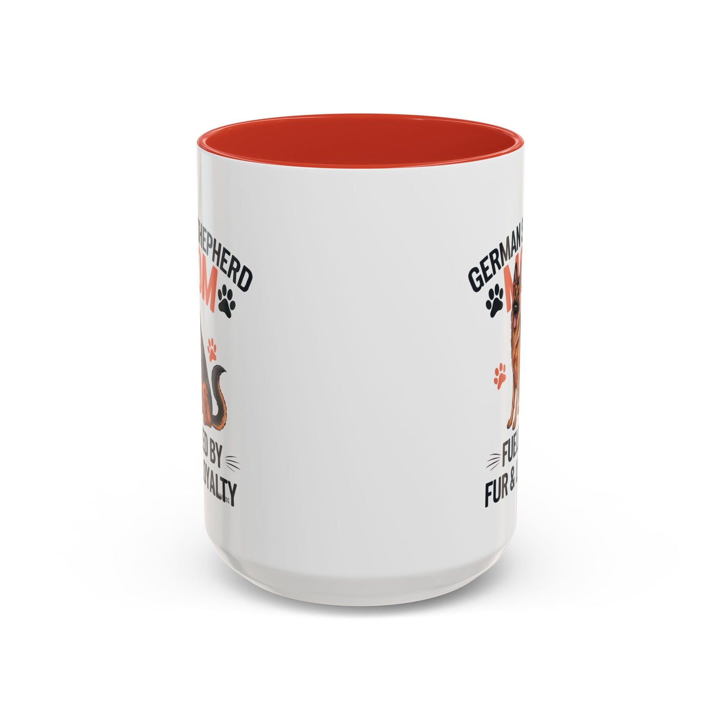German Shepherd Mom Accent Coffee Mug: Perfect Gift for Dog Lovers, Pet Owners, Dog Enthusiasts, Animal Lovers