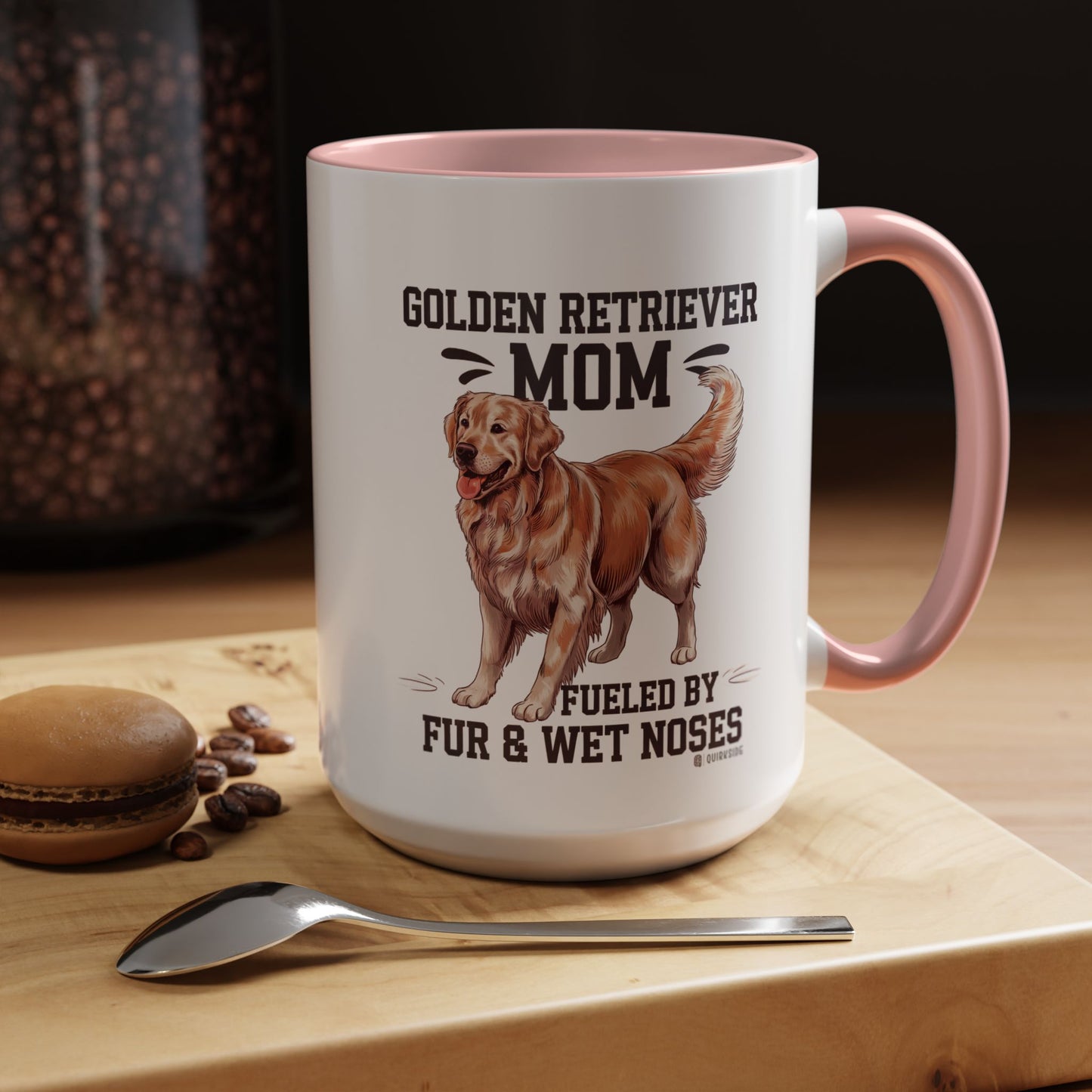 Golden Retriever Mom Coffee Mug - Perfect Gift for Dog Lovers, Funny Pet Owner Mug, Cute Golden Retriever Merchandise, Animal Lover's [...]