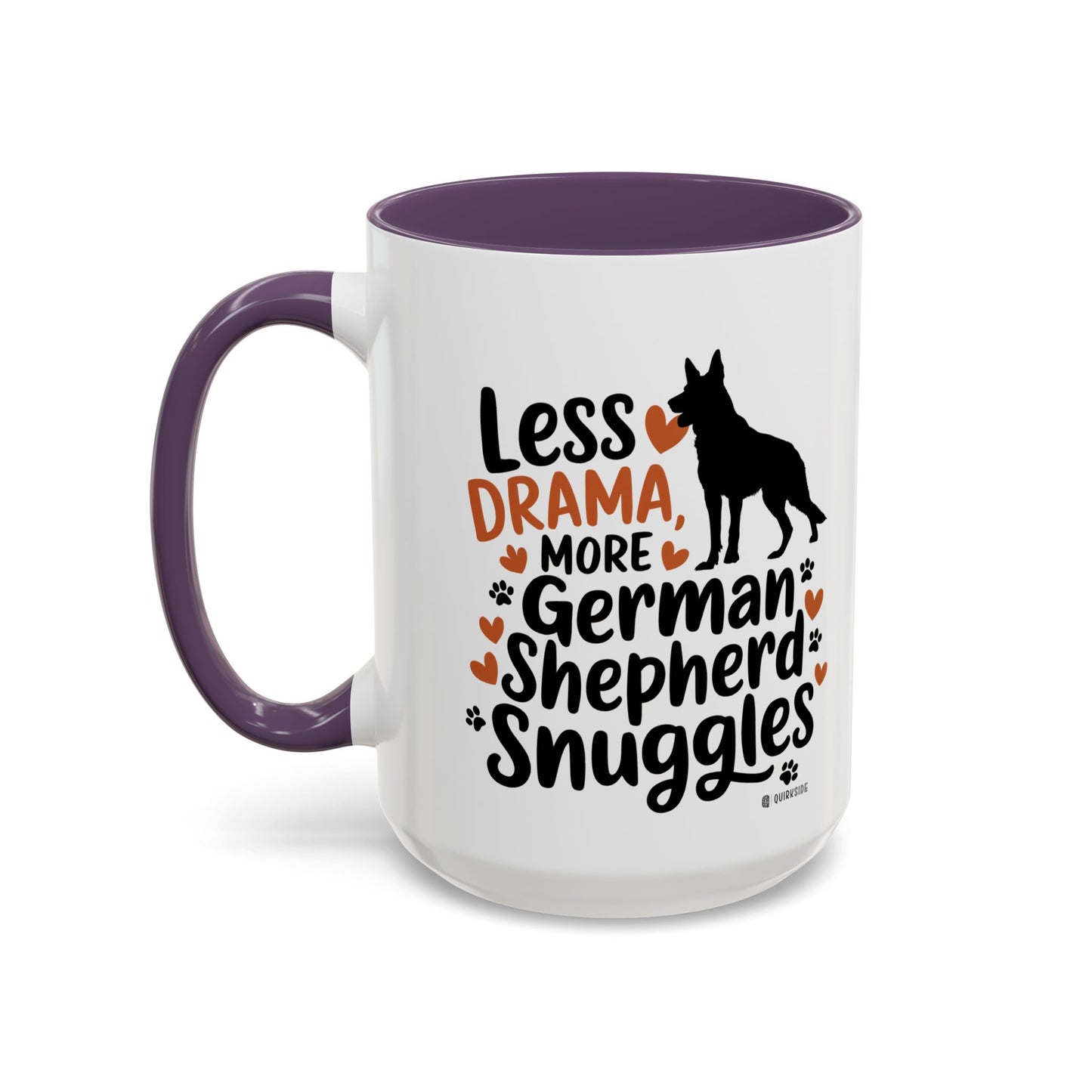 German Shepherd Love Mug | Accent Coffee Mug | Dog Mom Gift | Pet Owner Gift | Animal Lover Coffee Mug | Funny Dog Mug