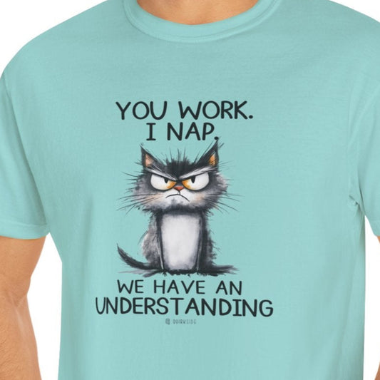 Crazy Cat Tee, Funny Cat Lover Shirt, Feline Fan Top, Cat Owner Gift, Cat Mom Shirt, Cat Dad Tee, Cat Lady Gift, Cat Print T-shirt