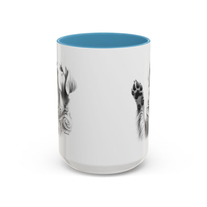Elegant Pet Lover's Coffee Mug with Adorable Paw Prints, Dog Lover Gift, Customizable Ceramic Mug, Perfect for Pet Lovers, Home & [...]