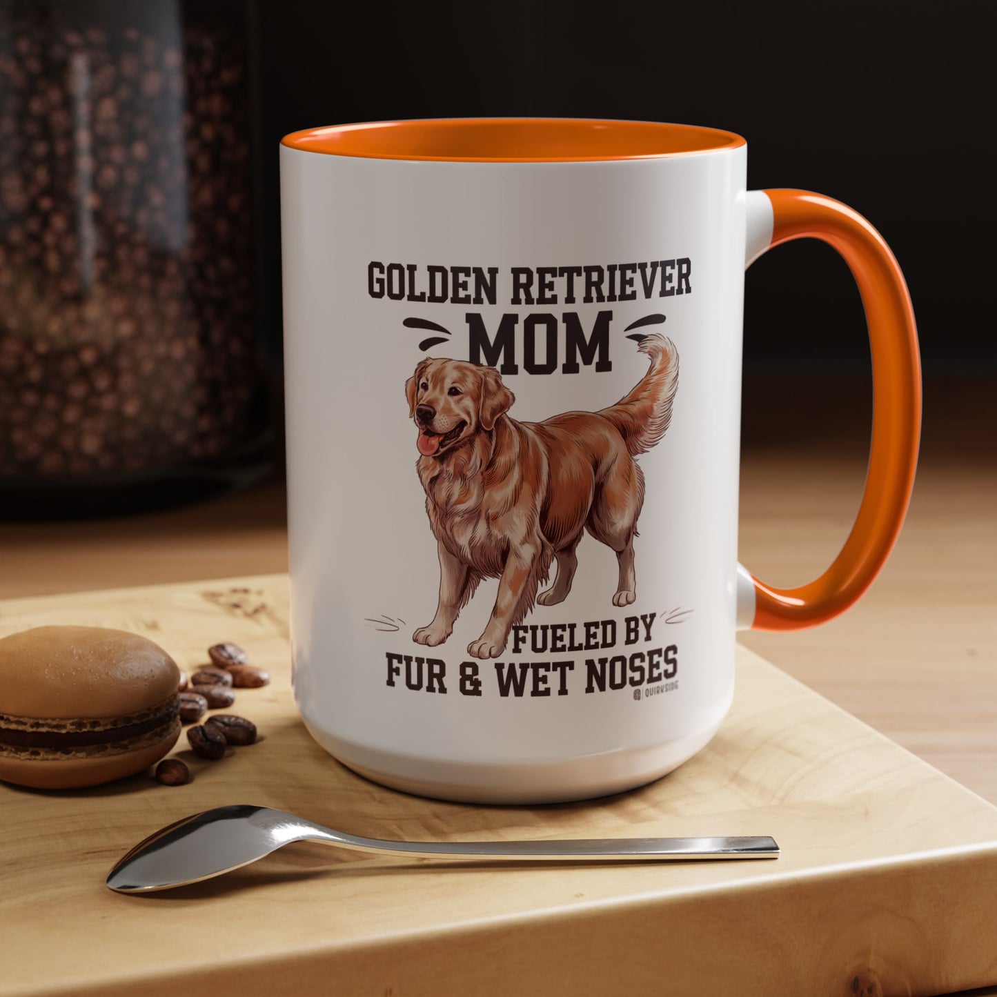 Golden Retriever Mom Coffee Mug - Perfect Gift for Dog Lovers, Funny Pet Owner Mug, Cute Golden Retriever Merchandise, Animal Lover's [...]