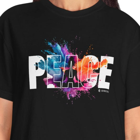 Peace Yoga Unisex T-shirt, Meditation Tee, Yoga Lover Gift, Mindfulness Shirt, Namaste Apparel