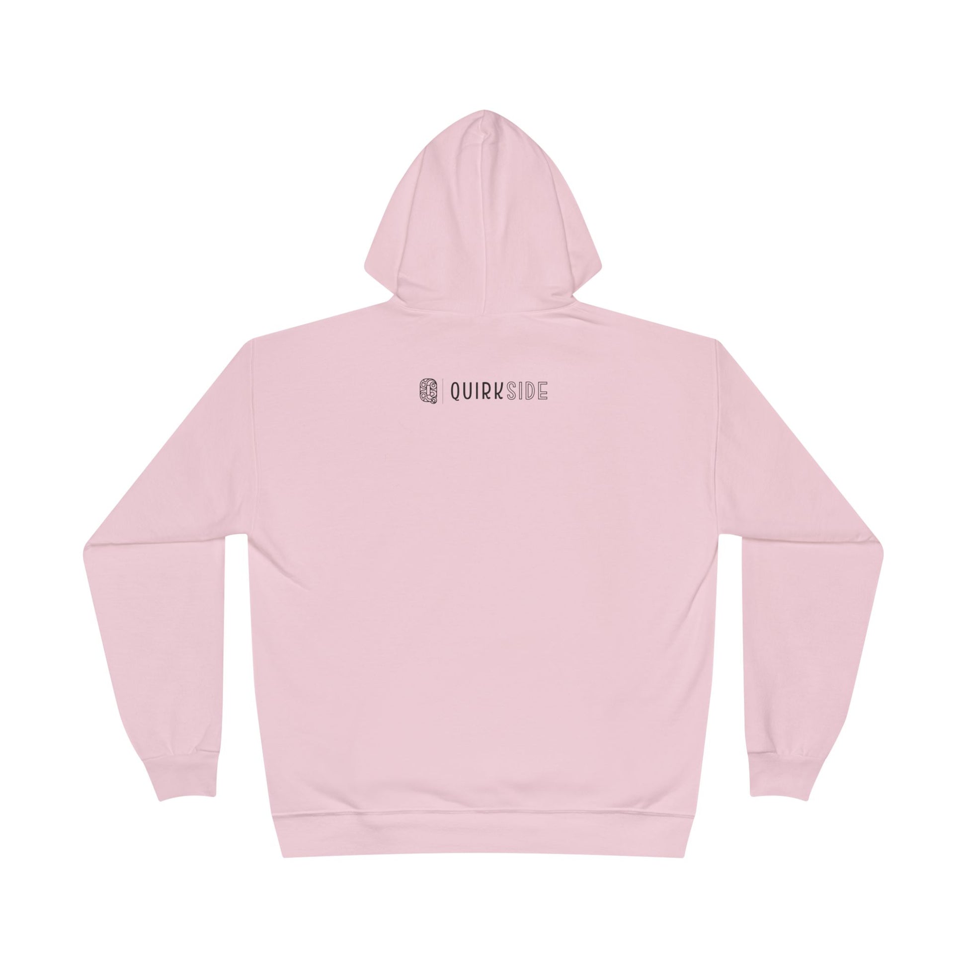 Positive Vibes Fun Pullover Hoodie Sweatshirt, Inspirational Encouragement Top, Cheerful Eco-Friendly Jumper, Colorful Optimistic Hoodie - Quirkside Creations