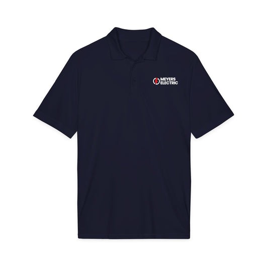 Meyers Electric Logo Polo Shirt — Lightweight Performance Work Polo