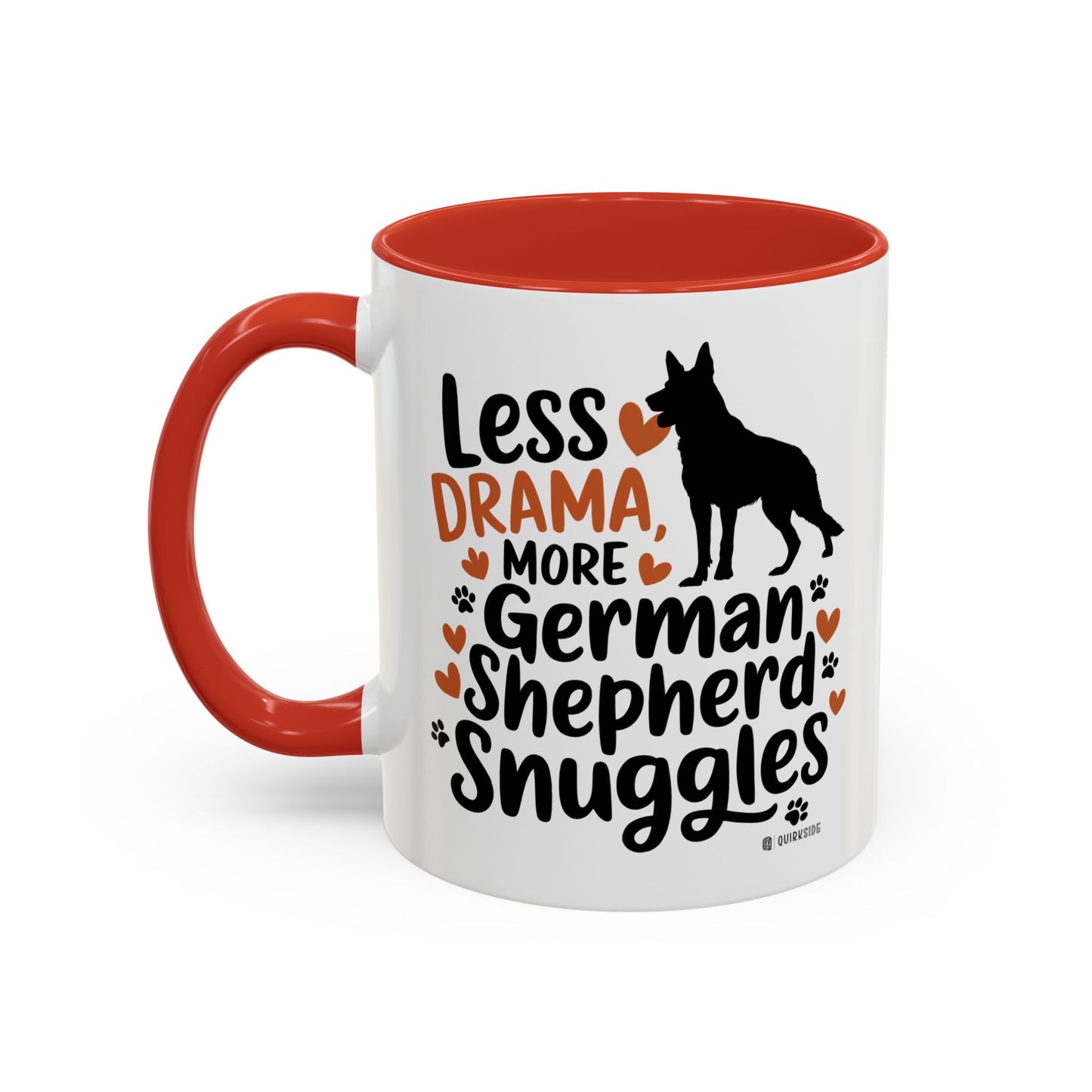 German Shepherd Love Mug | Accent Coffee Mug | Dog Mom Gift | Pet Owner Gift | Animal Lover Coffee Mug | Funny Dog Mug
