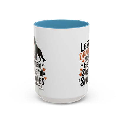 German Shepherd Love Mug | Accent Coffee Mug | Dog Mom Gift | Pet Owner Gift | Animal Lover Coffee Mug | Funny Dog Mug
