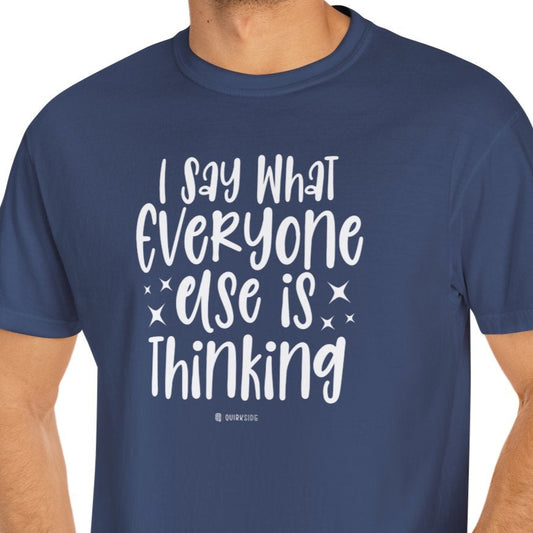 Funny Free Spirit Tee, Unisex Graphic T-shirt, Bold Statement Shirt, Sarcastic Tee, Cool Graphic Tee, Unique Gift Shirt - Quirkside Creations