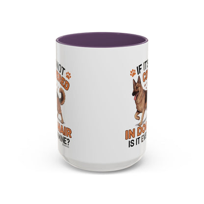 Dog Hair Lover's Coffee Mug | Funny Pet Mug | Gifts for Dog Owners | Cute Pet Lover Gift | Animal Lover Coffee Cup | Dog Mom Mug