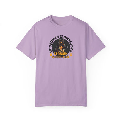 German Shepherd Dog Lover Unisex Garment-Dyed T-shirt, Parent Gift, Funny Dog Tee, Dog Mom Shirt, Gift for Dog Lovers