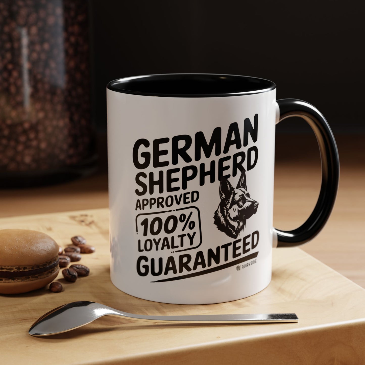 German Shepherd Lover Coffee Mug, Dog Owner Gift, Animal Lover Mug, Pet Parent Gift, Loyalty Guaranteed Mug