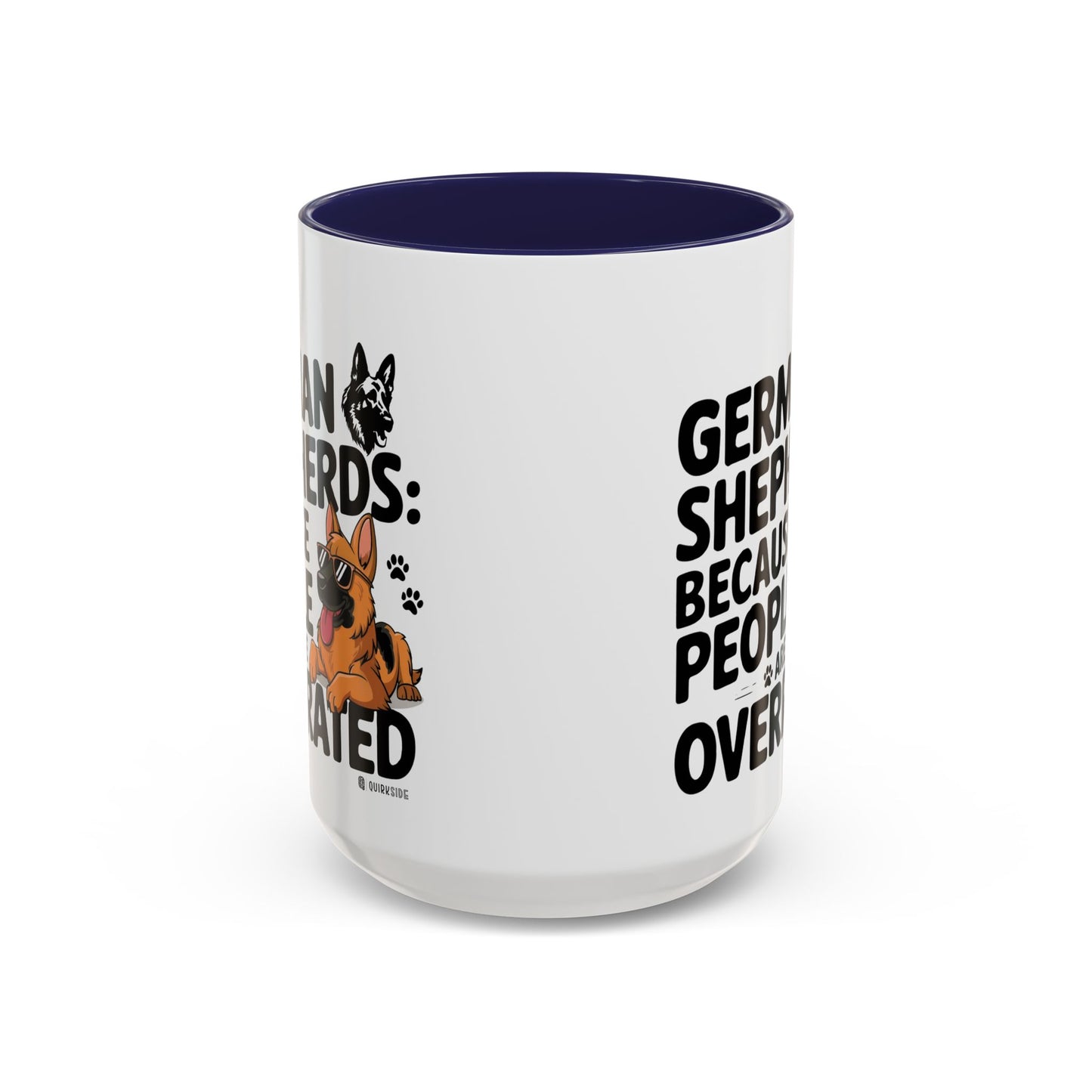 German Shepherds Coffee Mug - Funny Dog Lover Gift, Pet Parent Humor, Animal Lover Decor, Unique Holiday Present, Dog Breed Lovers